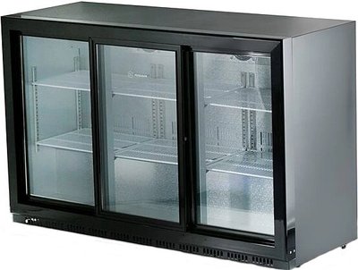 Барна холодильна шафа HKN-DB335S HURAKAN (фрігобар) (BX)031672 фото