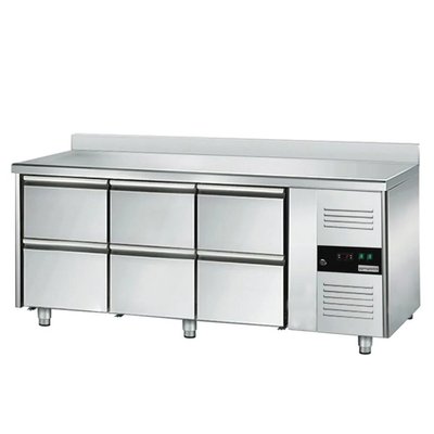 Холодильний стіл KTS187AND#6S GGM GASTRO (BI)031775 фото