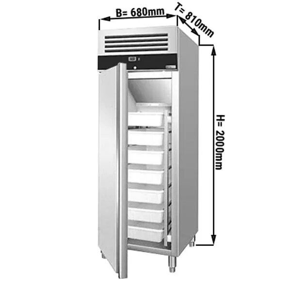 Шафа для риби KFG530T1ND GGM Gastro (BI)031862 фото