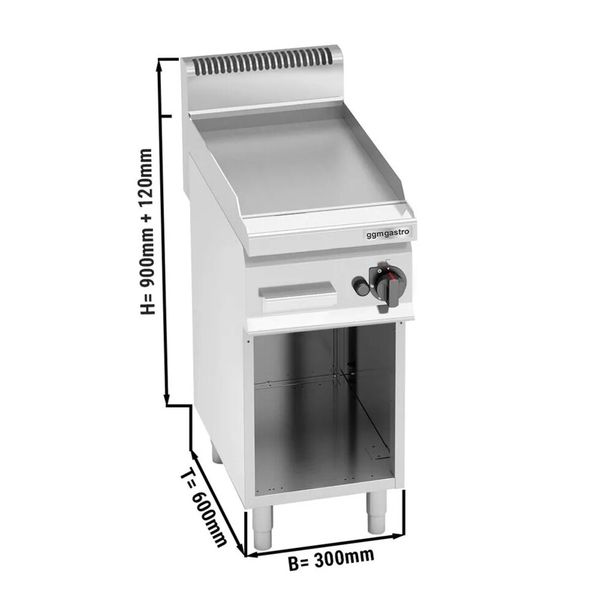 Поверхня для смаження газова GGB369M GGM Gastro (BI)008040 фото