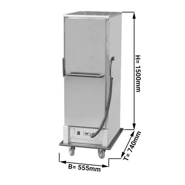 Банкетная тележка тепловая BWK1511 GGM Gastro (15xGN1/1) (BI)006967 фото