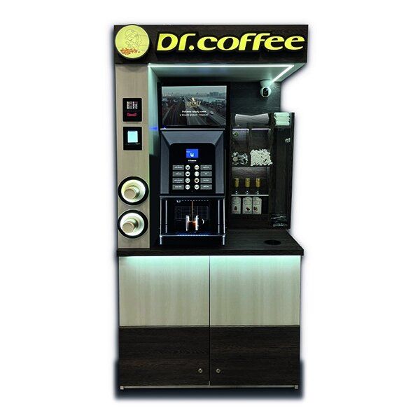 Кофейная стойка Формат XL Dr. Coffee (+ Saeco Phedra EVO Espresso) (AP)035069 фото