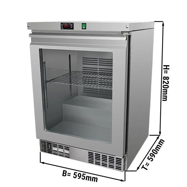 Барна морозильна шафа UTT110G GGM Gastro 110л (BI)031879 фото