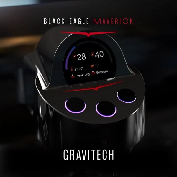 Професійна кавомашина Black Eagle Maverick Gravimetric 3GR Victoria Arduino (AC)035106 фото