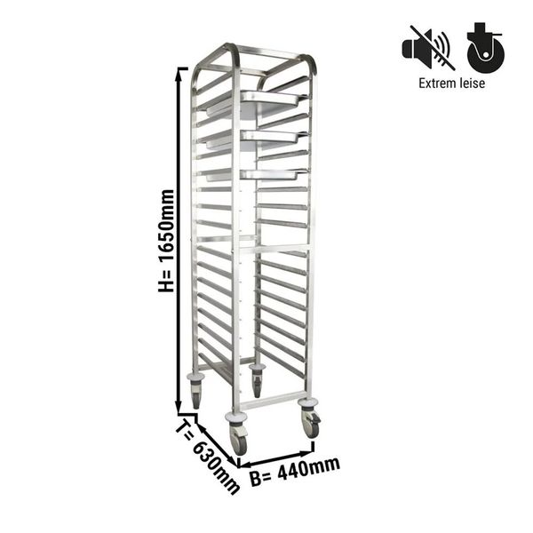 Шпилька-тележка из нержавеющей стали TWE6040 GGM GASTRO (12 х деко 600x400) (BI)006788 фото