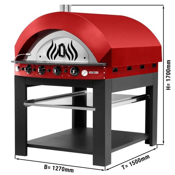 Піч для піци GPOE150R#UGE15 GGM Gastro (газова) (BI)053131 фото