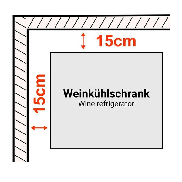 Винный шкаф WKM120S-2N GGM GASTRO (холодильный) 108л (BI)007424 фото